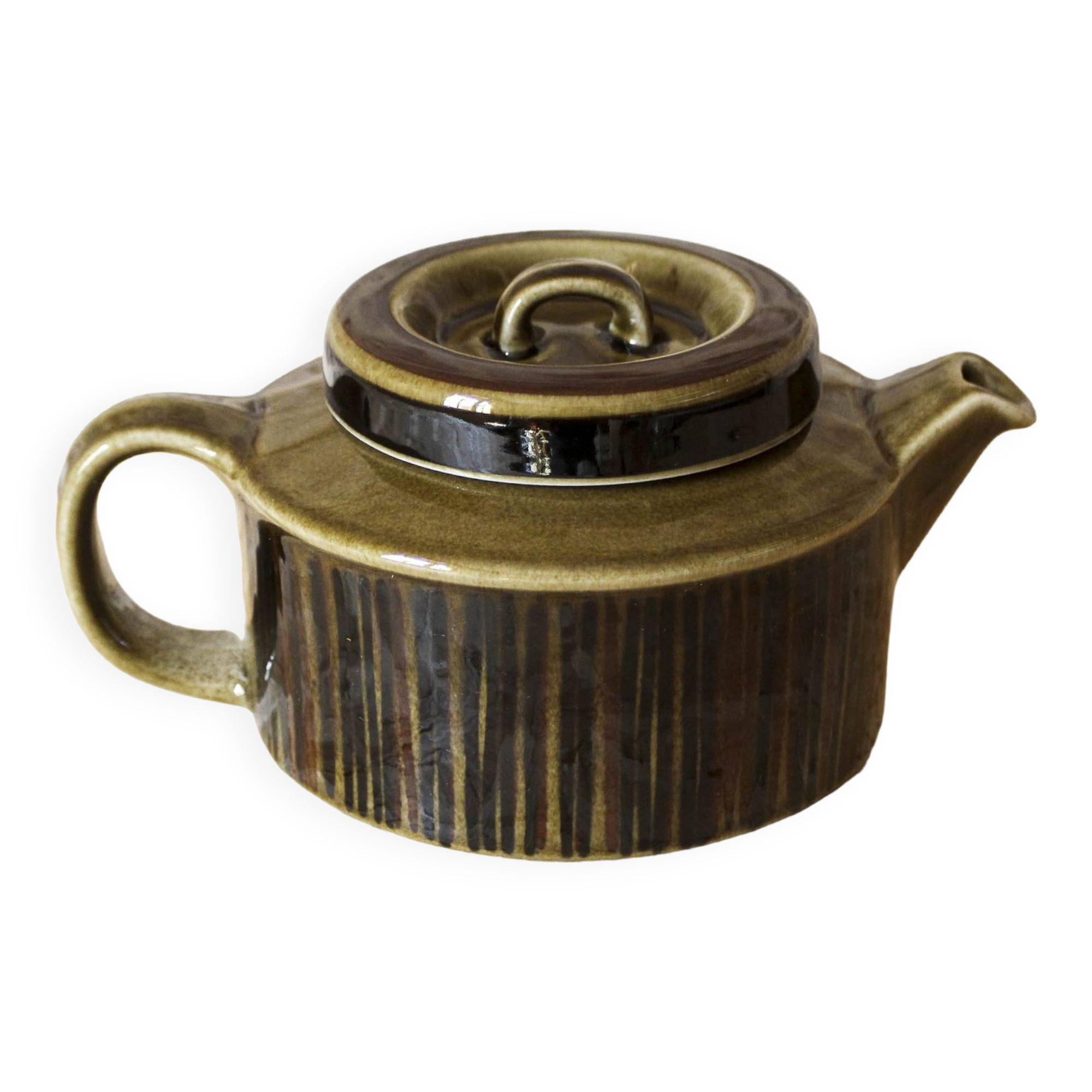 Kosmos series ceramic teapot by Arabia Finland