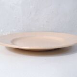 Digoin Sarreguemines powder pink presentation plate