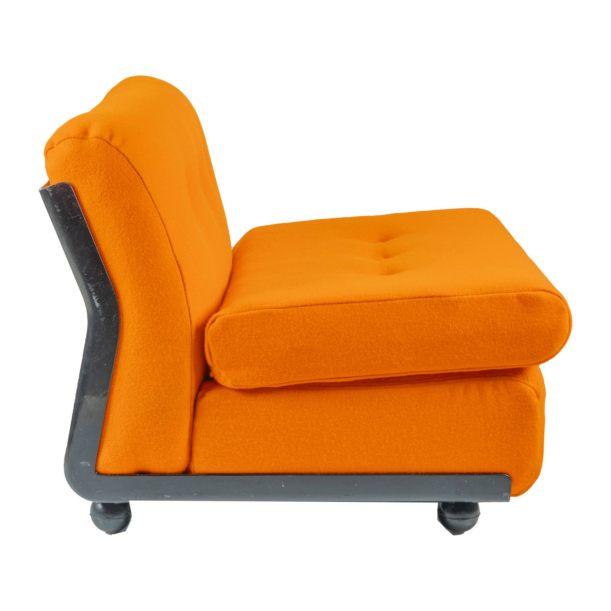 Orange Amanta Sofa by Mario Bellini for B&B Italia
