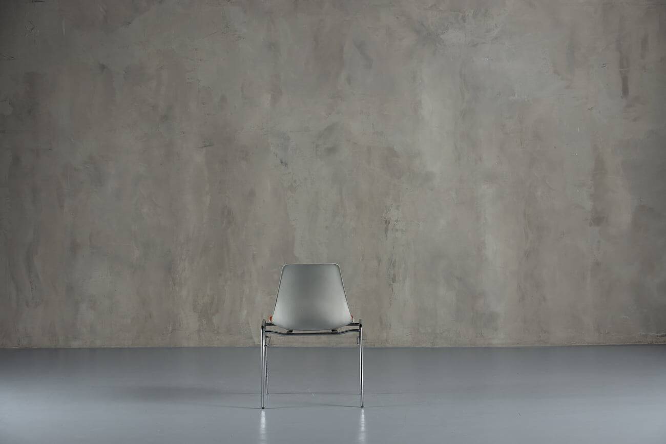 Space Age Orange Dining Chair, Italy, 1970’s