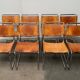German vintage leather cantilever chairs S33 by Mart Stam for Thonet, set of 8