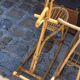 Rattan rocking horse