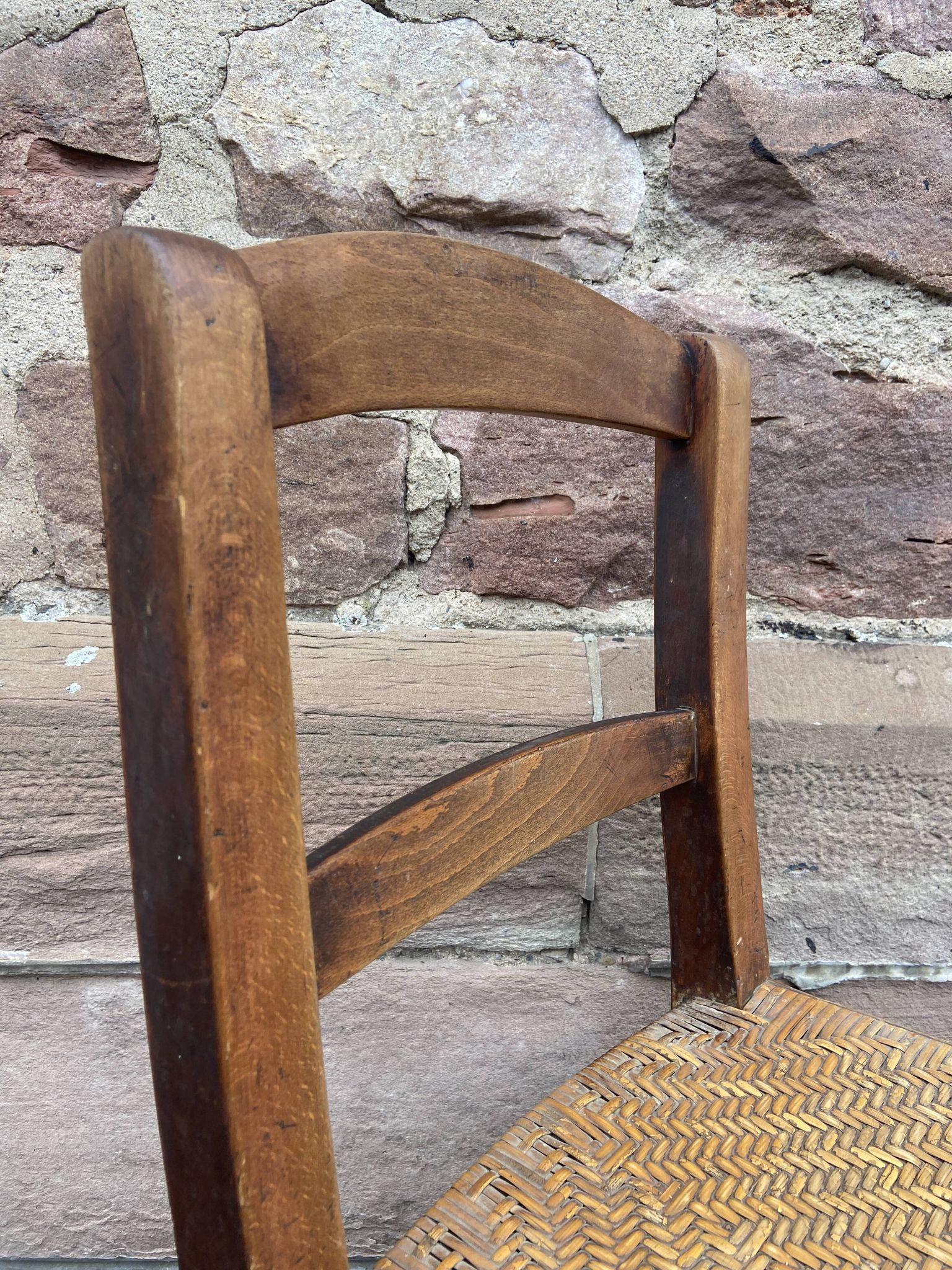 Set de 4 chaises bistrot des années 1920