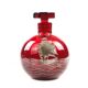 Carafe Art déco, verre rouge, Verrerie Józefina, Pologne, années 1930
