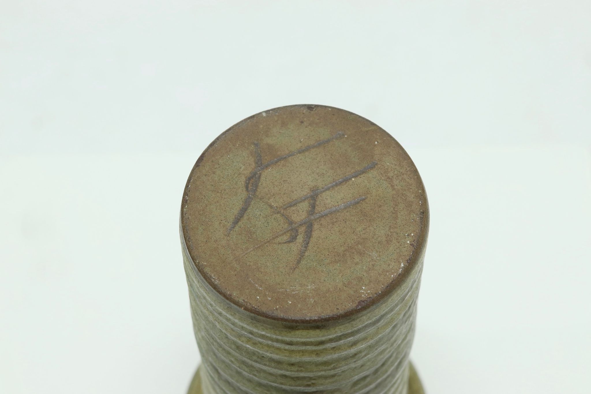 Signed Stoneware Vase by Kaj Franck 1950s