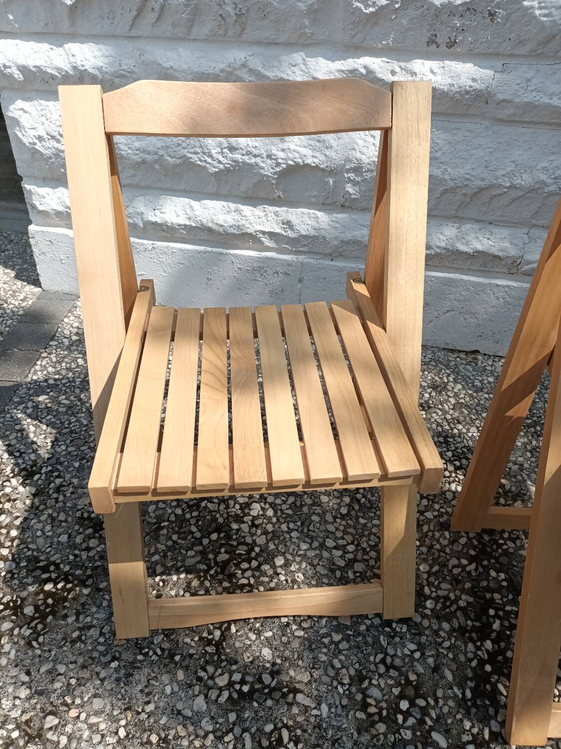 Vintage folding chairs