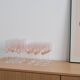 Set of wine glasses, French design, 1970s, made in France