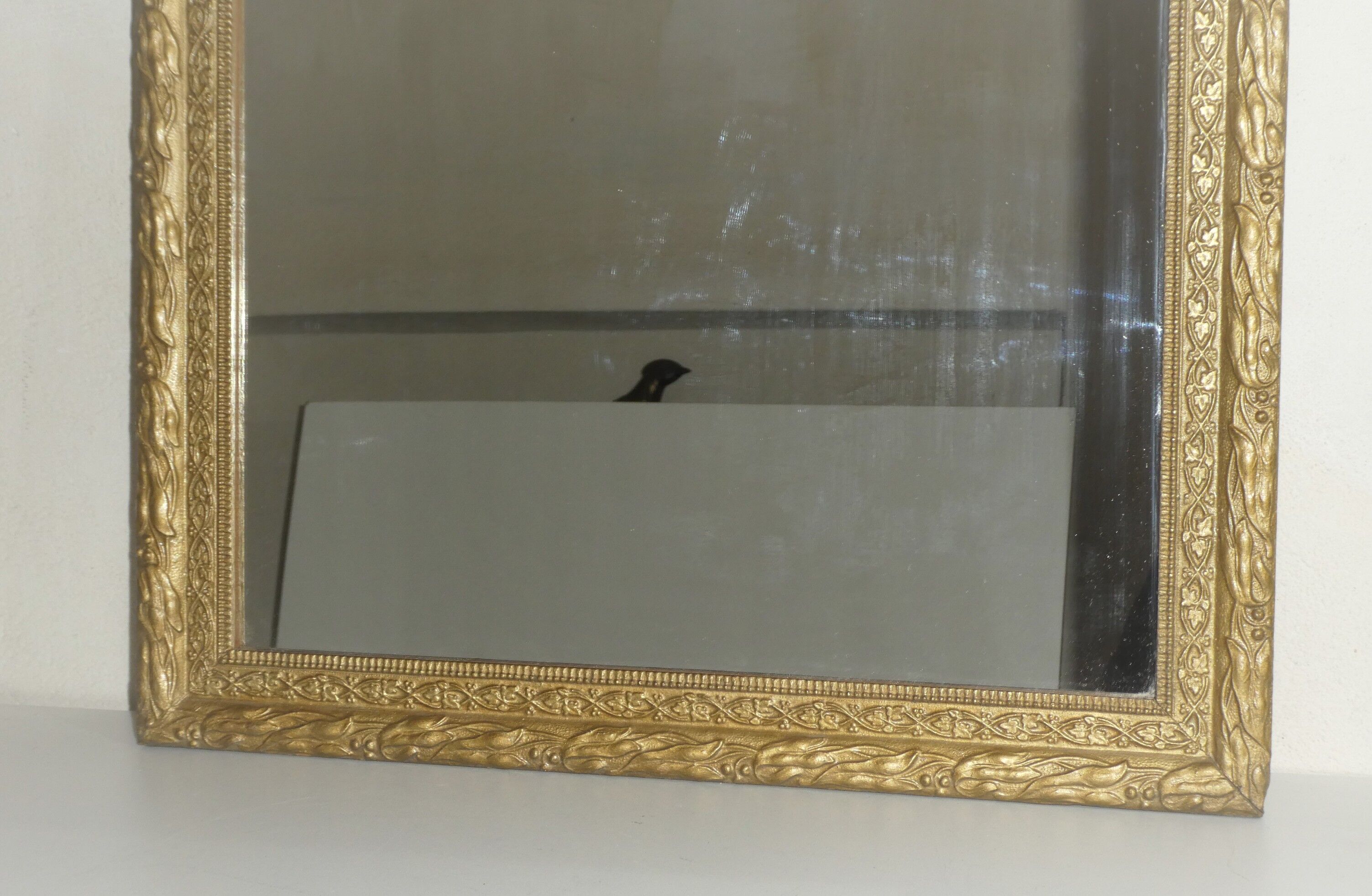 Golden mirror late 19th