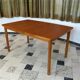 Danish extending teak dining table, 1960s