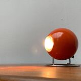Mid-century space globe table lamp by Erco, 1970s.