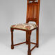 Pair of neo-Gothic chairs in Carved Walnut circa 1890