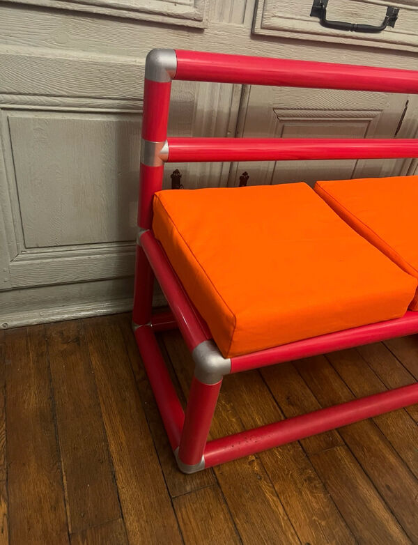 Banquette de style Memphis