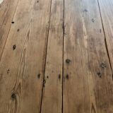 Antique round wooden table