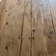 Antique round wooden table