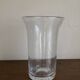 1970 XXXL vase in solid bubbled glass H33cm