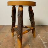Vintage tripod stool