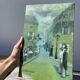 Peinture parisienne huile sur toile Montmartre / Tableau de Paris