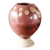 Scandinavian round vase in glazed stoneware