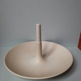 Vintage fruit bowl module white plastic design 70s