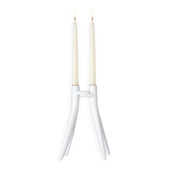 Abbracciaio White Candlestick - Kartell