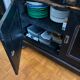 Solid cabinet