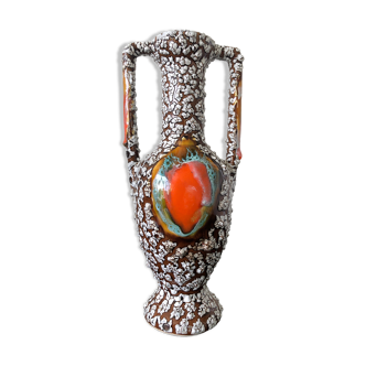 Vase amphore lave Vallauris