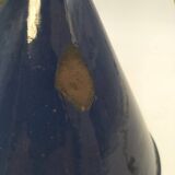 Enameled sheet metal cone pendant light