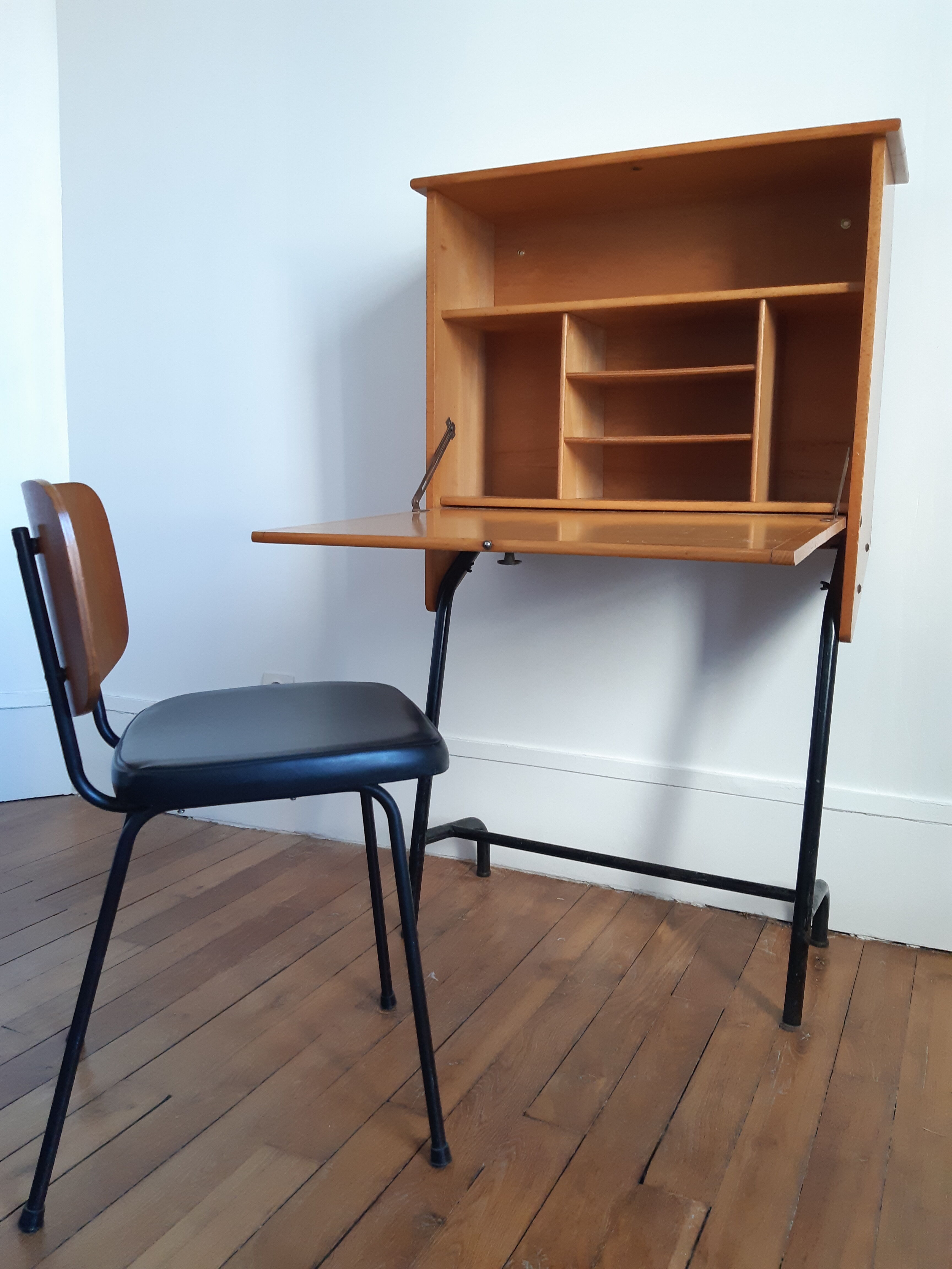 Vintage Standing Secretary