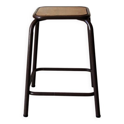 Tabouret  vintage industriel d’école