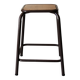 Tabouret  vintage industriel d’école