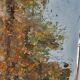 Oil on Panel B. RABEL Autumn Landscape