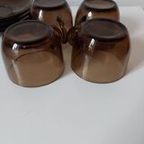 Cups vereco smoked glass