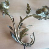 Orer brass flower sconce
