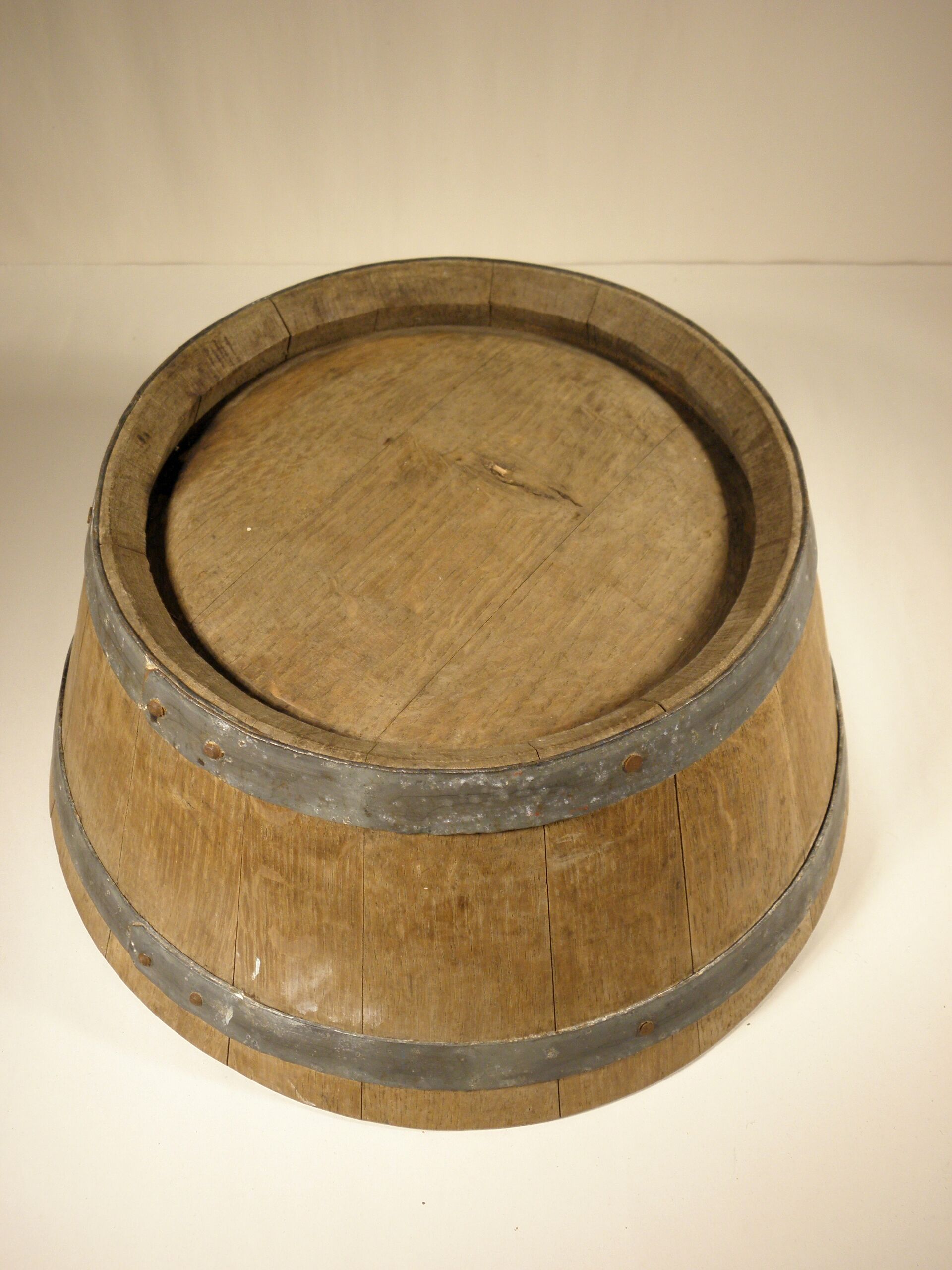 Old wooden bucket 36 cm