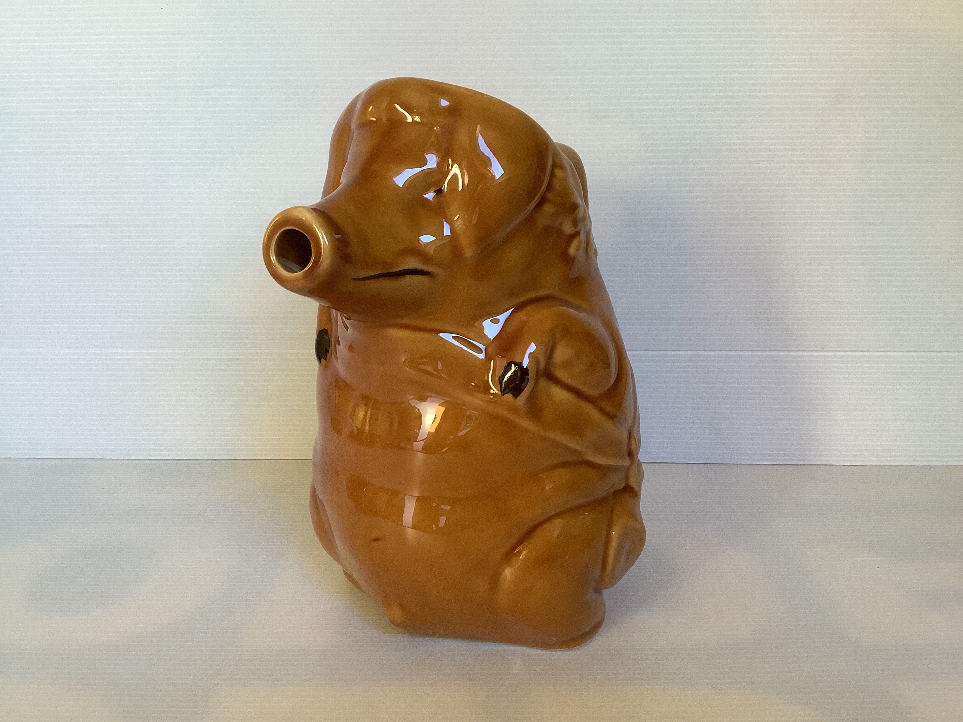 Ancient zoomorphic pig jug