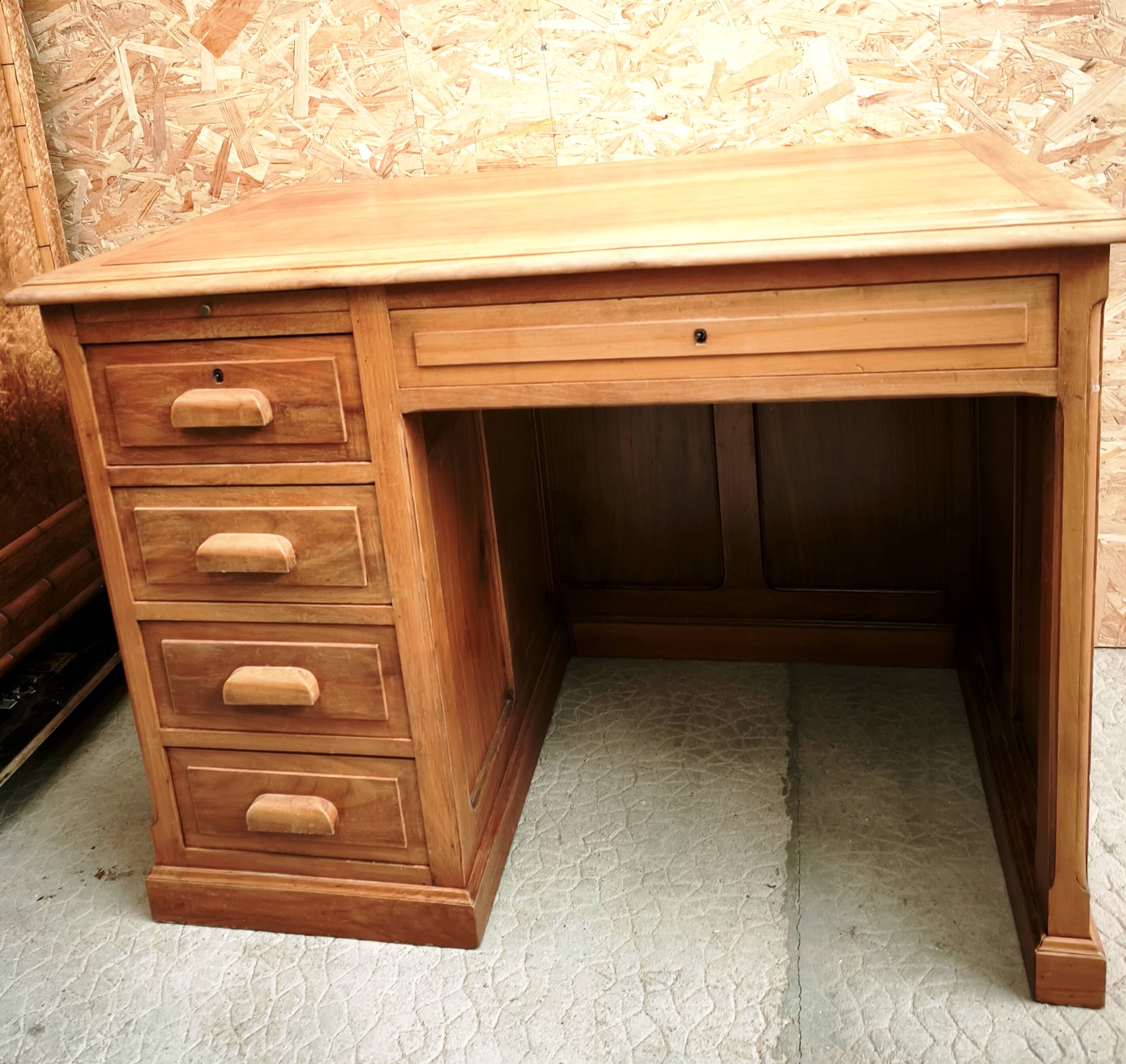 Vintage solid wood desk