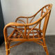 Vintage rattan armchair 70s