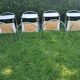 Set of 4 armchairs attributed to Mart Stam.