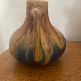 Vase in sandstone Méténier Gilbert