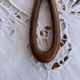 Miroir face main en bois