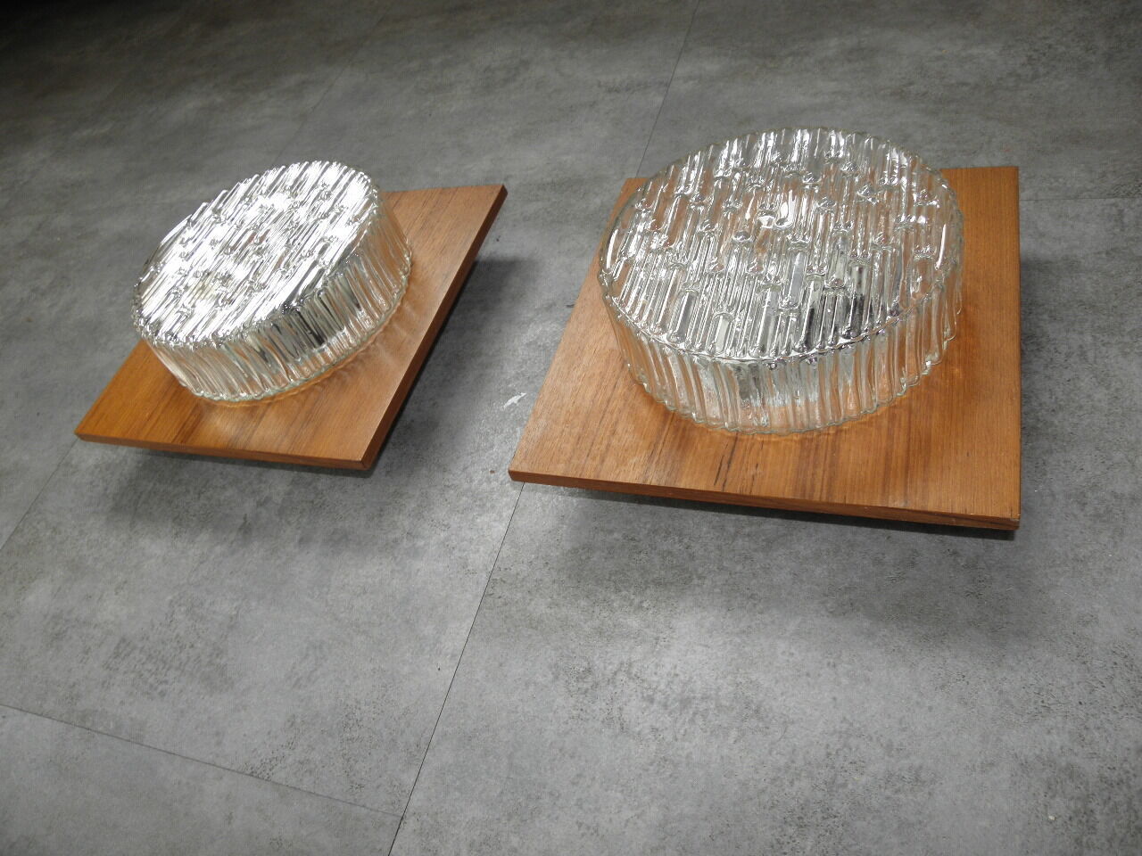 Scandinavian design applique lamps 50/60 vintage