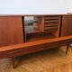 Enfilade / Teak highboard by A. Jensen & Molholm for Herning, Denmark