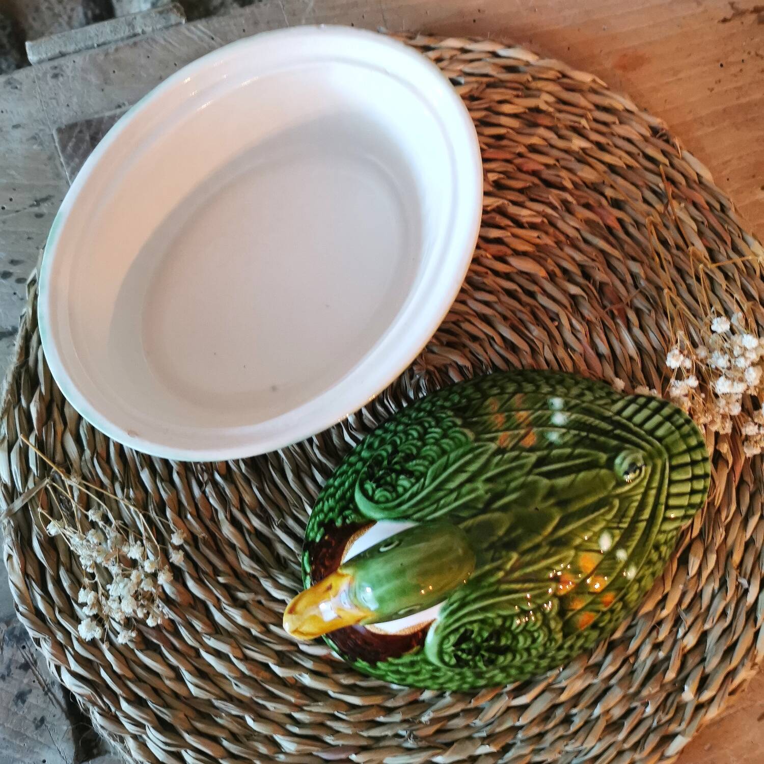 Caugant Green Duck Terrine Barbotine