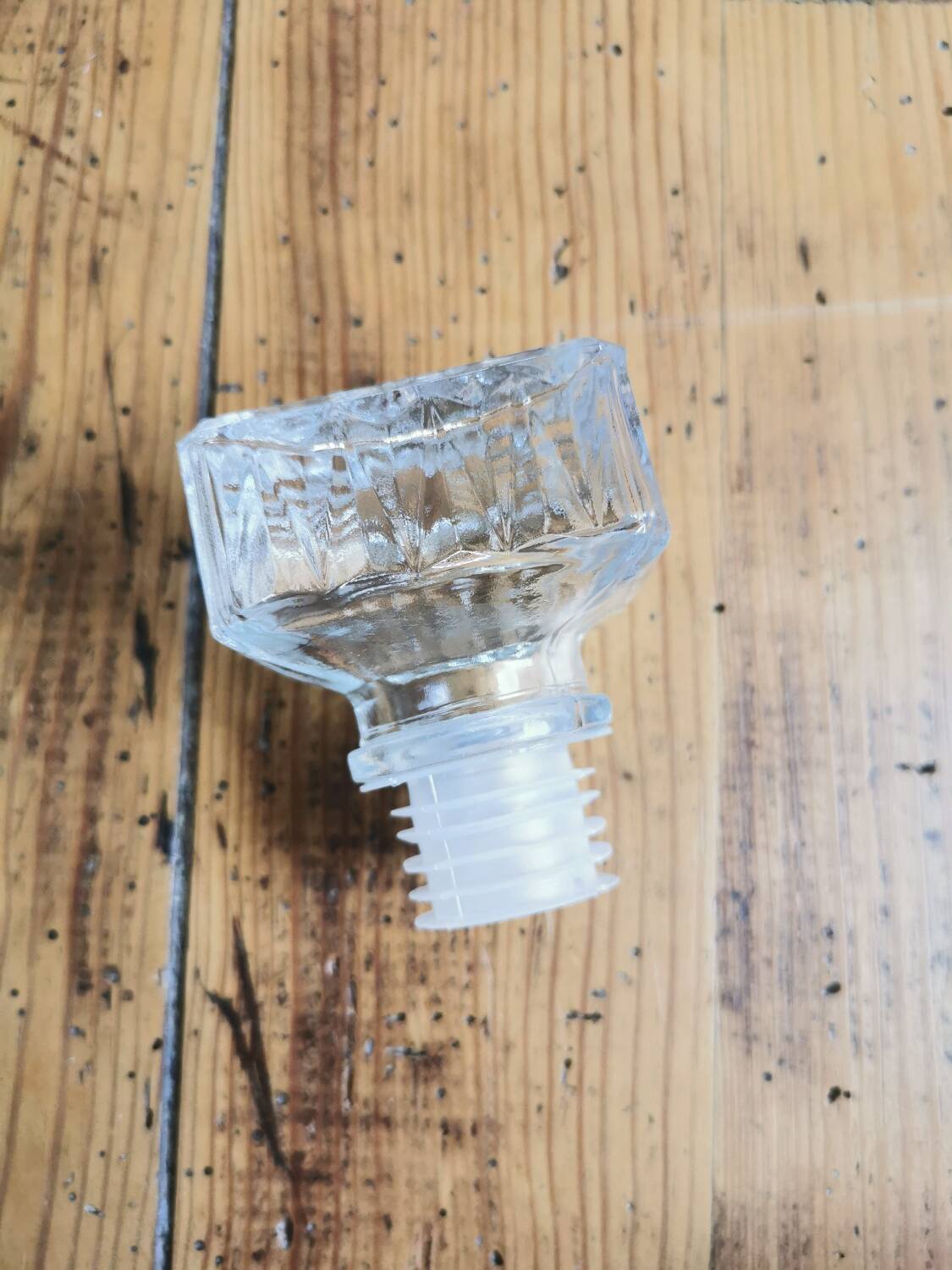 Vintage whiskey decanter