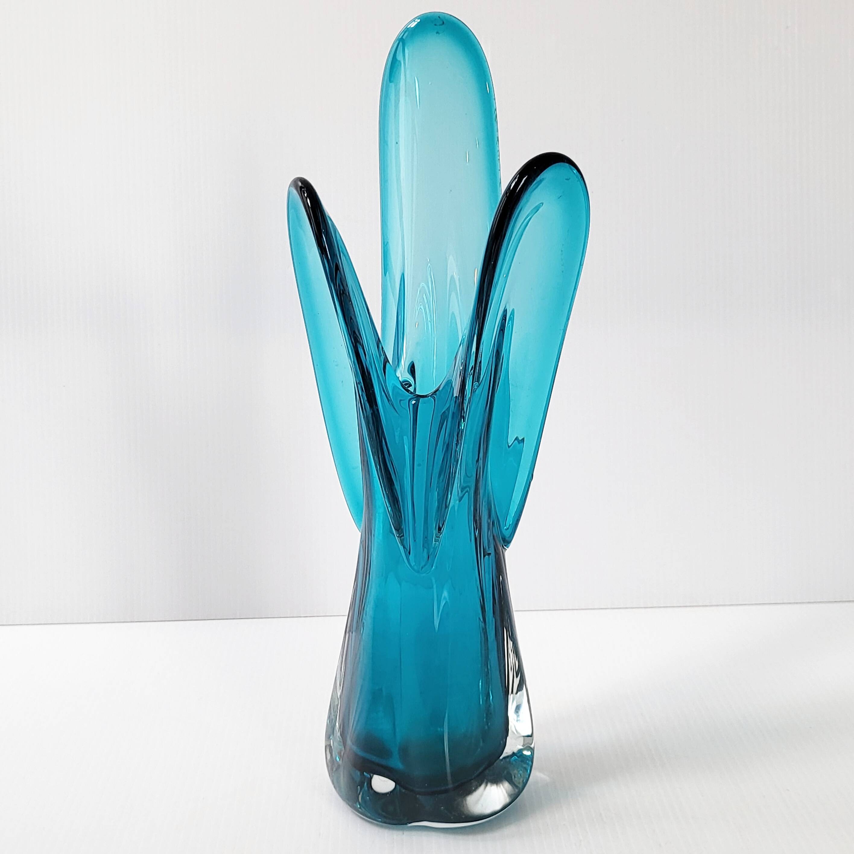 Vintage Murano glass vase 1960