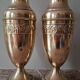 Paire de vases Art Déco en laiton, vers 1920