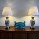 Pair of salon lamps from the George V Hotel Paris Maison Chapman USA