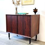 Mobile rosewood cabinet, Denmark 60s/70s, vntg, mid-c modern