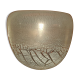 Vase verre dépoli