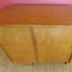 Restored vintage desk + matching chair 89 x 50 x 76 cm